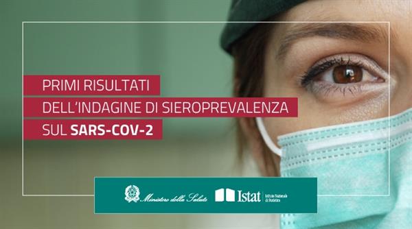 Ecco i primi risultati dell'indagine di sieroprevalenza SARS-COVID 19